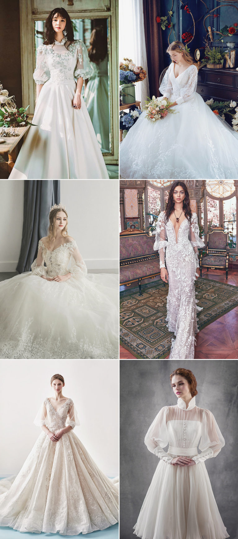 34 Beautiful Wedding Dresses with Sleeves For Winter Brides! - Praise ...