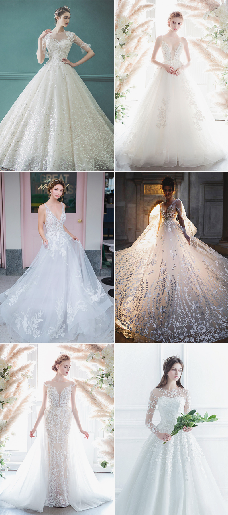 22 Airy Lightweight Wedding Dresses For Ethereal Brides! - Praise Wedding