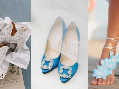 15 Beautiful Something Blue Wedding Shoes!