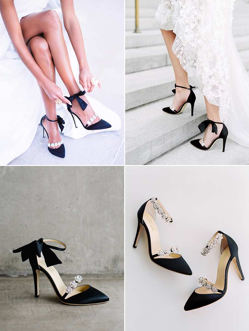 Fashion-Forward Black Wedding Shoes! 7 Stunning Black Evening Shoes For ...
