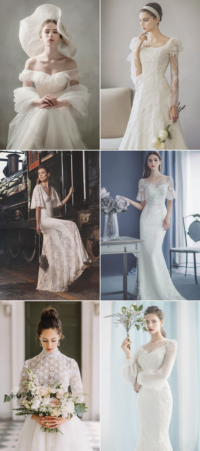 Wedding Dresses with A Vintage Touch