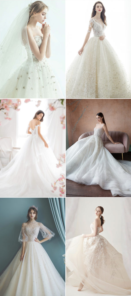 30 Wedding Dresses Featuring a Contemporary Take on Princess Ball Gowns ...