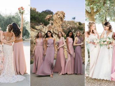 Top 5 Bridesmaid Dress Color Combinations for Spring and Summer Weddings Featuring Unique Mismatched Looks!