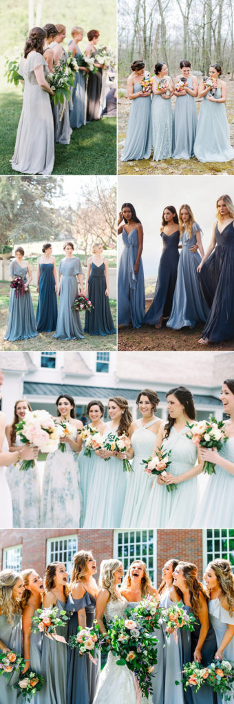 Top 5 Bridesmaid Dress Color Combinations for Spring and Summer ...