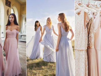 A New Take on Pastel! 24 Modern Pastel Bridesmaid Dresses for Spring and Summer Weddings