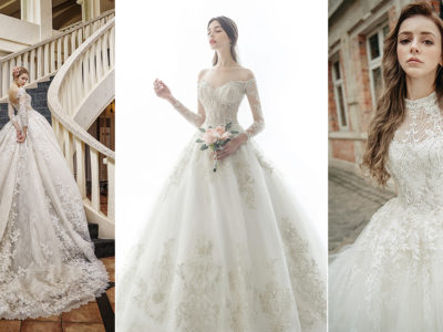 18 Wedding Dresses that Matches the Classic Wedding Venue Style