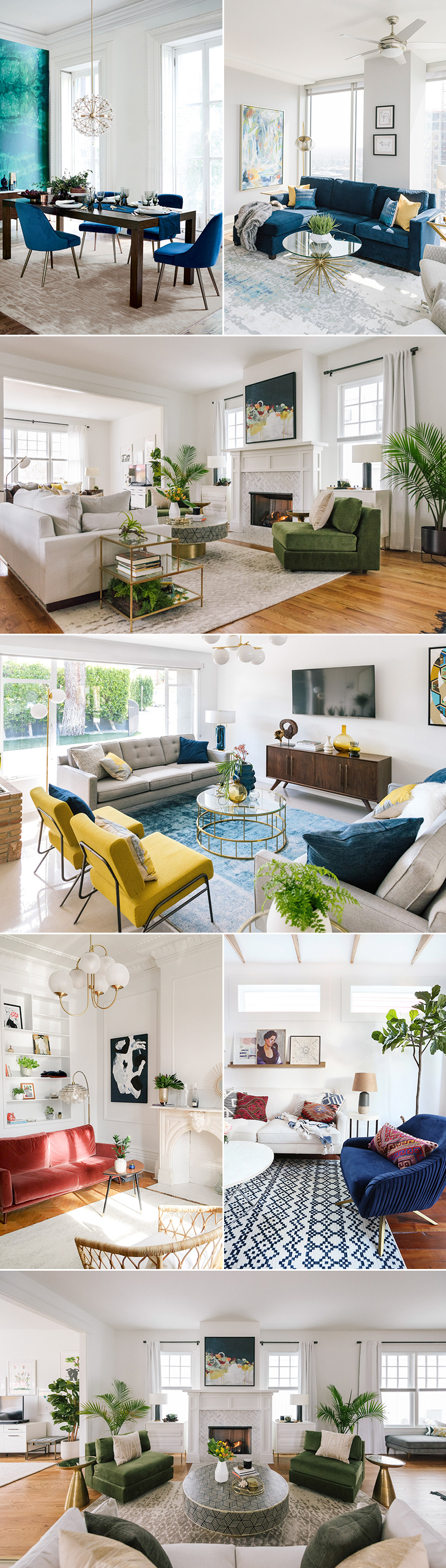 home decor interior design trends 2019 - jewel tones