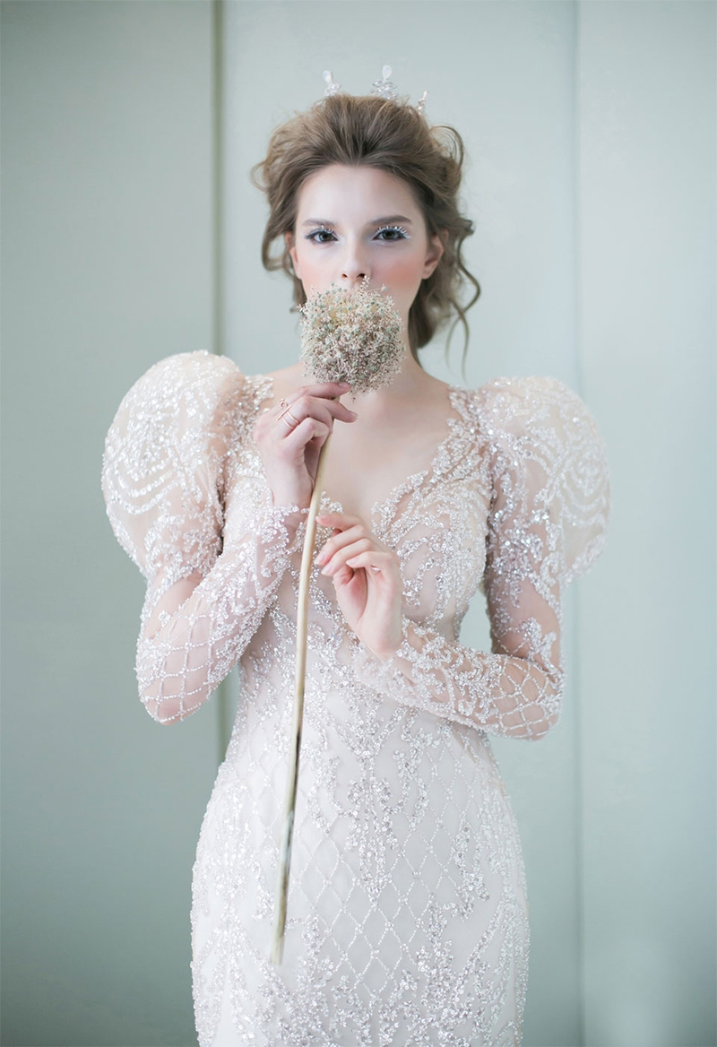 Romantic Fashion-Forward Wedding Dress