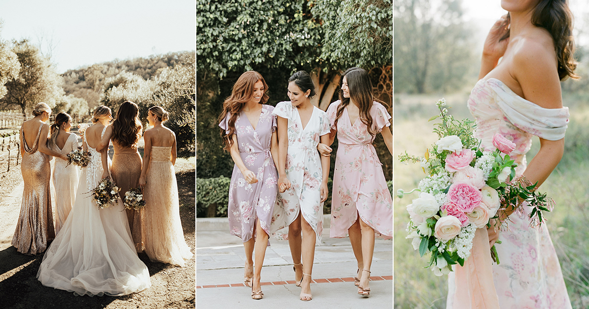 25 Indie Bridesmaid Dresses that Don't Look Like