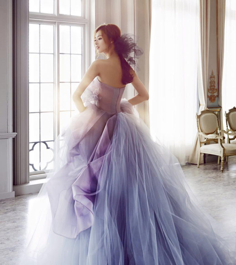 Wedding Dress Color Trend Alert - Modern Romantic Dusty Cool Tones ...