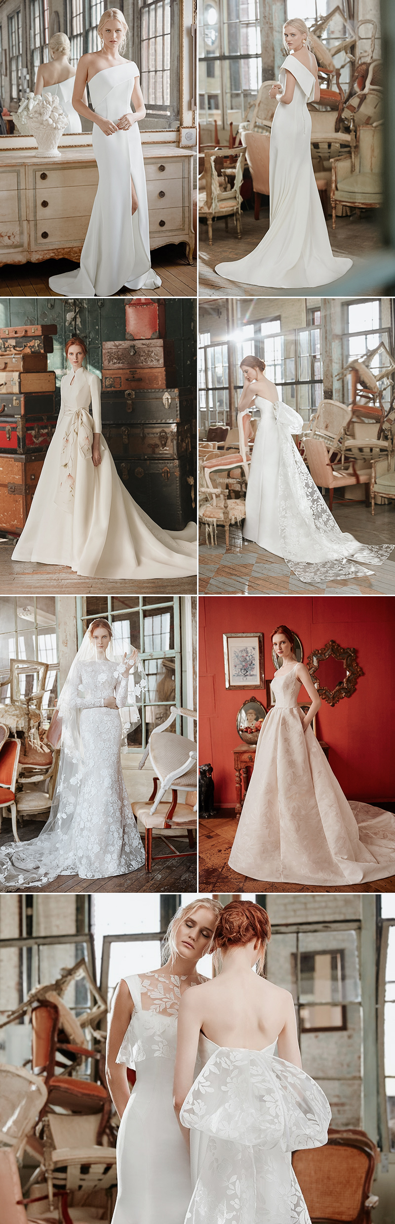Bridal Fall 2020 wedding dress collections