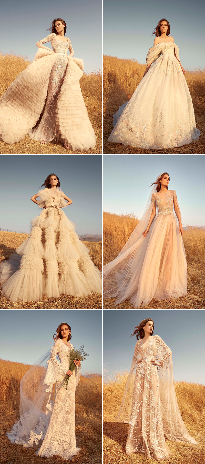 Bridal Fall 2020 wedding dress collections