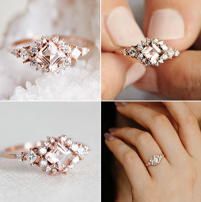 romantic proposal engagement rings