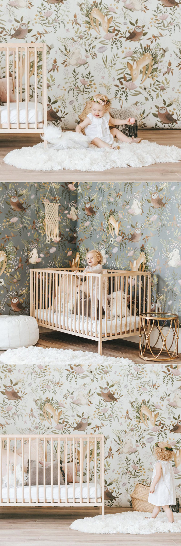 10 Modern Nursery Wallpaper Ideas That Create Stylish Baby Rooms Even ...