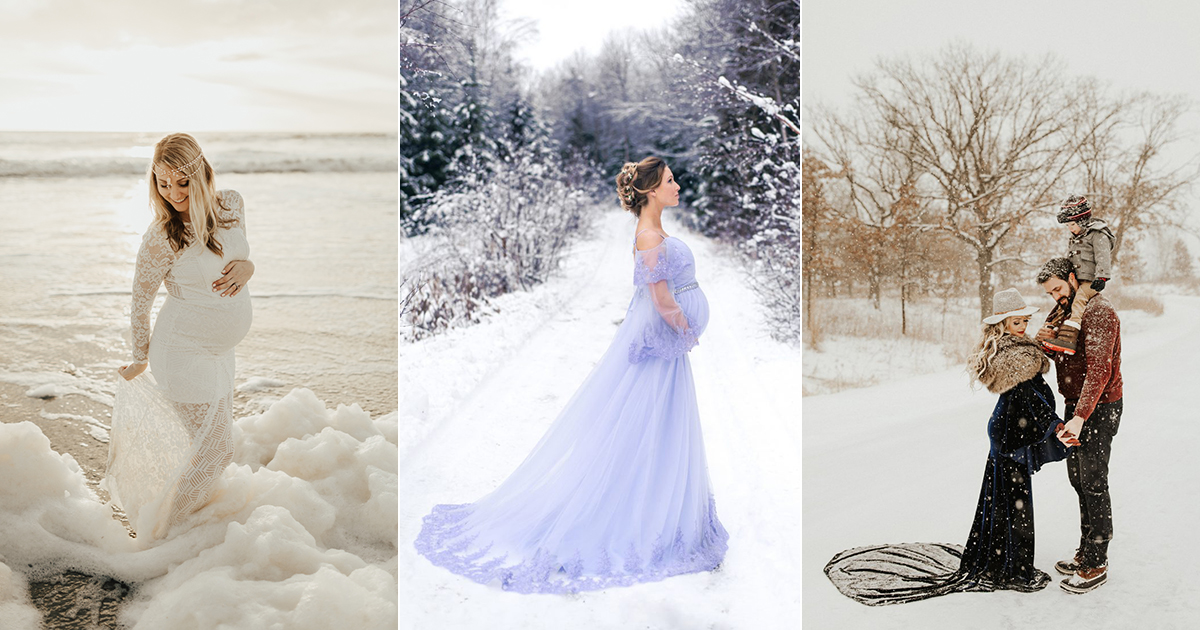 5 Stunning Winter Maternity Photo Shoot Ideas For Stylish Moms-to