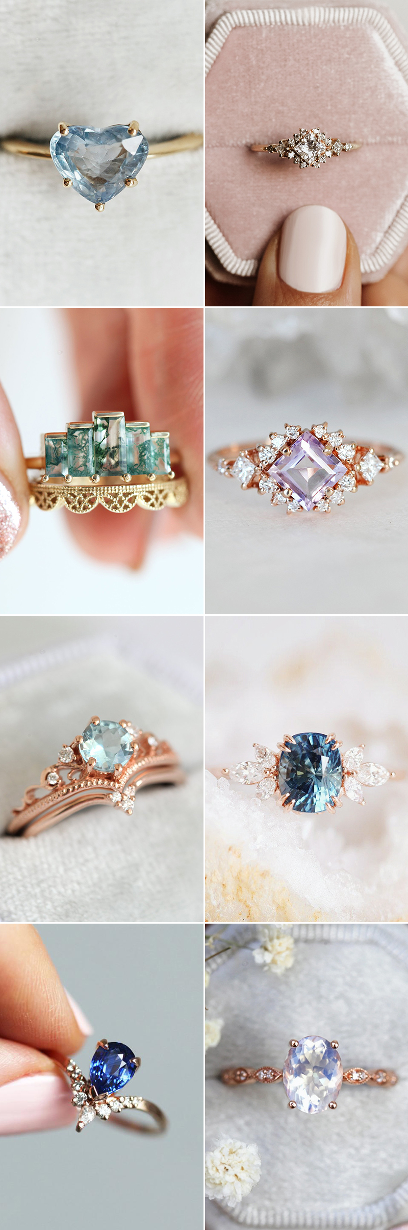 One of a Kind Engagement Rings