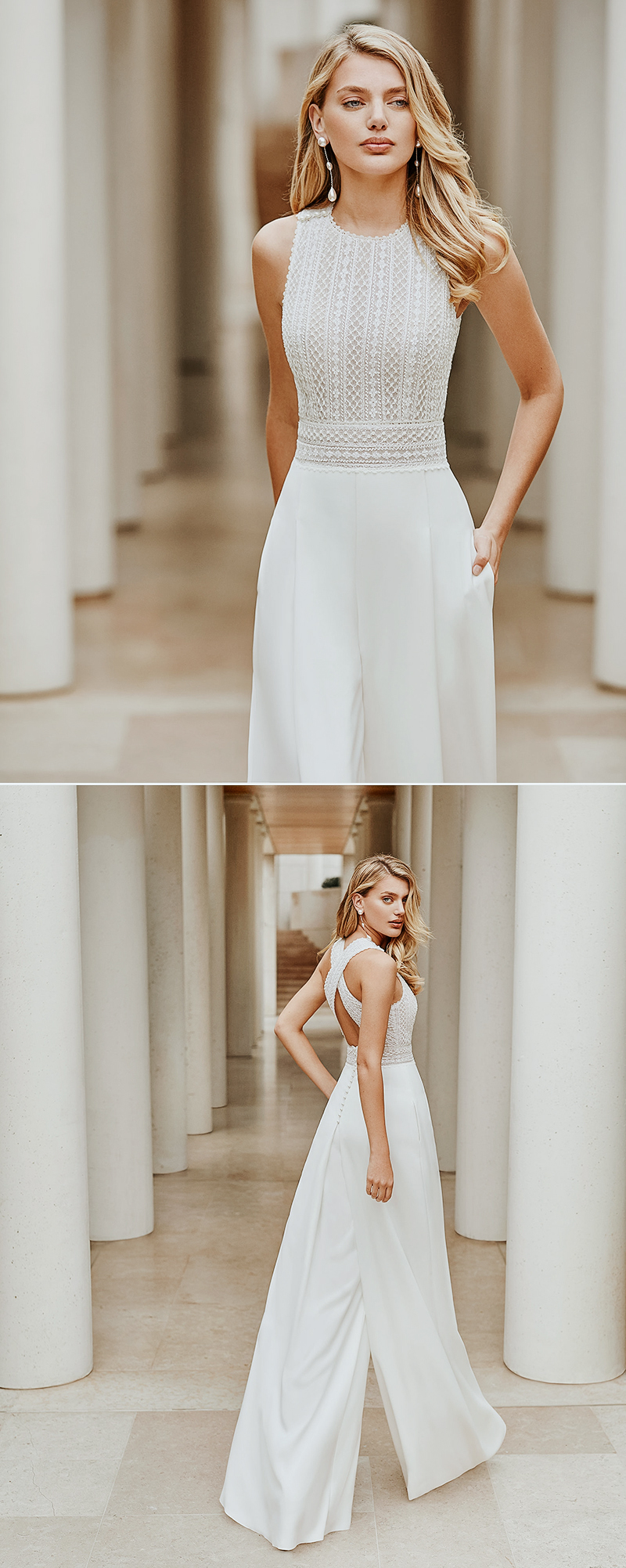 Risque Wedding Dresses with Pockets