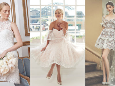 14 Short Wedding Dresses and Little White Dresses For Your Intimate Ceremony, Virtual Wedding, and Beyond!